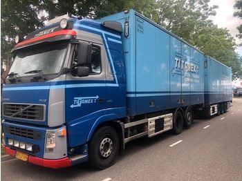 Рефрижератор Volvo FH12-460 6X2 +3AS KOELER AANHANGER
