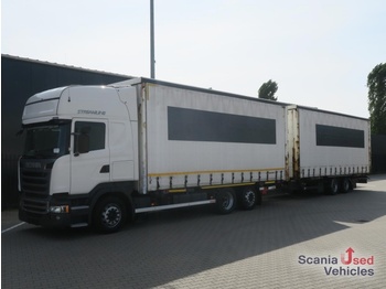 Грузовик-контейнеровоз/ Сменный кузов SCANIA R 410 LB6x2MLB BDF + 2 AXLE WECON HANGER BDF: фото 1