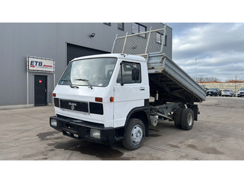 MAN 8.150 (FULL STEEL SUSPENSION / MANUAL PUMP) - Самосвал