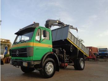 Самосвал Mercedes Benz MB1924(4X2) KIPPER AND HIAB 1265AW CRANE