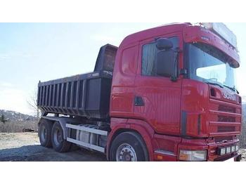 Самосвал Scania 144 6x4 brøyterigget kombibil
