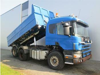Самосвал Scania P124.400 6X2 FULL STEEL MANUAL EURO 2