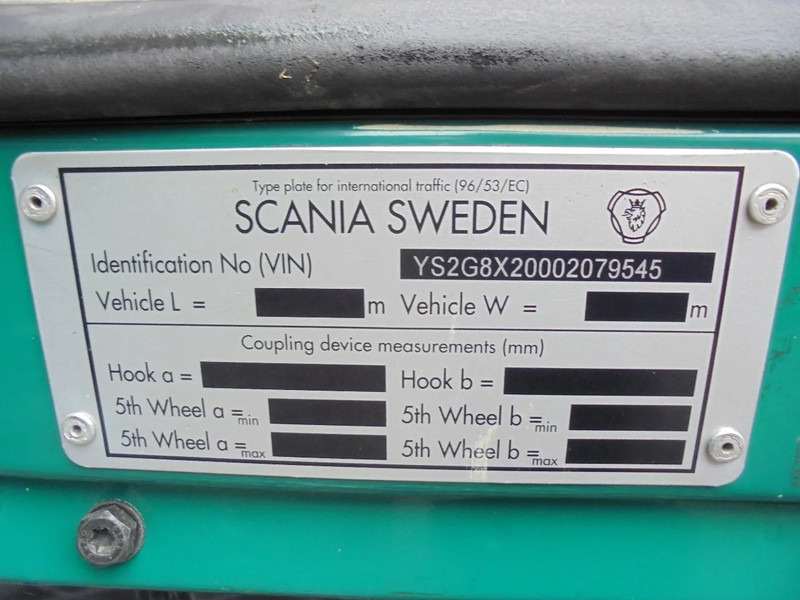 Автоманипулятор Scania G440 8X2 85 TON METER: фото 4