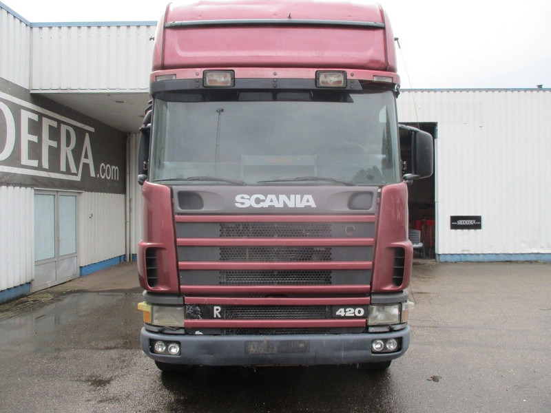 Крюковой мультилифт Scania R124-420 6x2 , Manual , Intarder , Airco , haakarm truck: фото 6