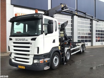 Крюковой мультилифт Scania R 420 Euro 5 Hiab 22 ton/meter laadkraan: фото 1