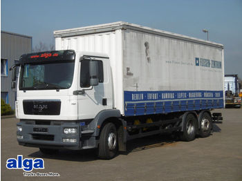 Тентованный грузовик MAN 26.340 TGM, Nutzlast 17t., Gardine, TOP.