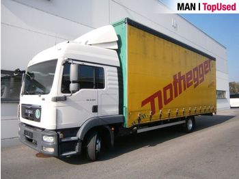 Тентованный грузовик MAN TGL 8.220 4X2 BL