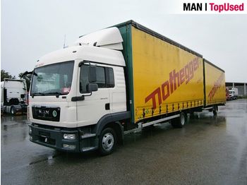 Тентованный грузовик MAN TGL 8.220 4X2 BL Tandemzug