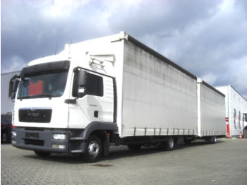 Тентованный грузовик MAN TGL 8.220 / Jumbozug / Manual / Euro 5