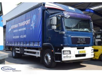 Тентованный грузовик MAN TGM 18.250, EEV Euro 5, Slidingroof