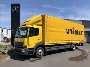 Тентованный грузовик Mercedes-Benz Atego 1230 L Pritsche + Plane + LBW