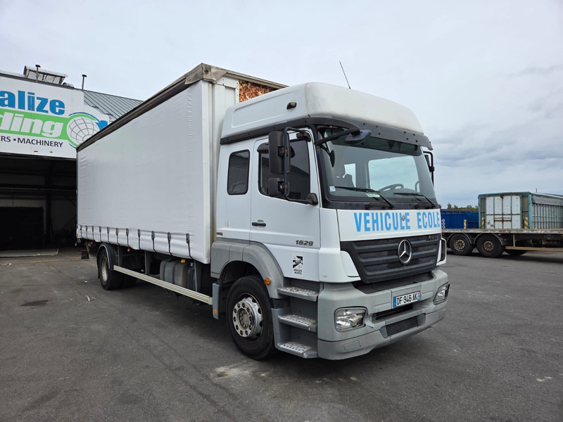 Тентованный грузовик Mercedes-Benz Axor 1829 - full steel/lames