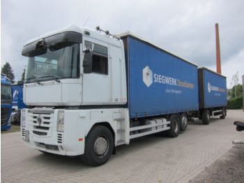 Тентованный грузовик Renault Magnum AE 460DXI Manual Komplett zug Euro5
