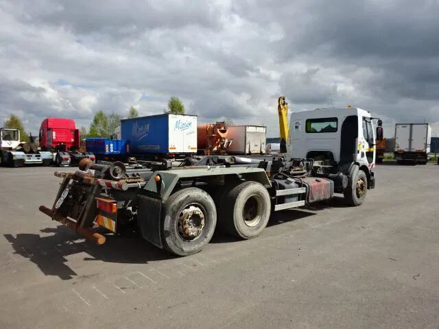 Тросовый мультилифт Renault Premium 370 dci - 6x2 - container system - crane/grue