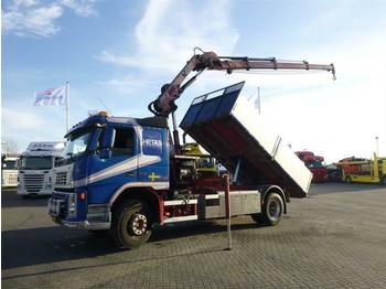 Самосвал Volvo FM9.340 4X2 TIPPER WITH HIAB 122-3 FULL STEEL EU: фото 1