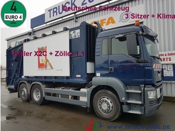 Мусоровоз Для транспортировки мусора MAN TGS 26.320 Haller X2 + Zöller 1.1 Deutscher LKW: фото 1