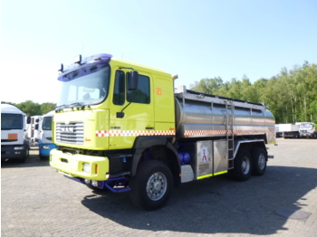 Ассенизатор M.A.N. 28.414 6x4 Euro 2 water tank / fire truck 13.8 m3 / 4 comp: фото 1