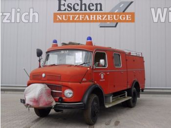 Пожарная машина Mercedes-Benz 710 Feuerlöscher, 4x4, 18.000 km, Einbaupumpe: фото 1