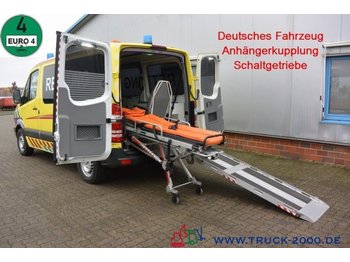 Машина скорой помощи Mercedes-Benz Sprinter 315 CDI RTW Trage Rollstuhl Rampe AHK: фото 1