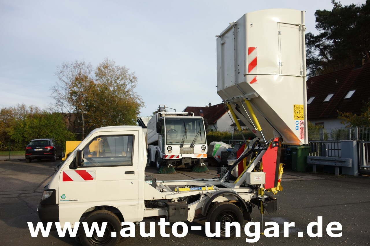 Мусоровоз Piaggio Porter S90 Müllwagen IRIDE Tonnenlifter Kipper Kleinmüllwagen Zöller Mini: фото 17