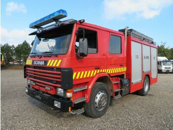 Пожарная машина Scania P93/250 4x2 Ziegler pumpe 1600 l/min 8 bar.: фото 1
