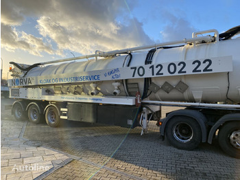 Scania R470 6X2/4 ADR Tanker with 3 chambers,For hazardous material - Ассенизатор: фото 5
