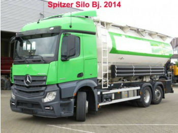 Ассенизатор Mercedes-Benz Actros neu 2545 L 6x2 Silo 4 Kammern/31.000 ltr