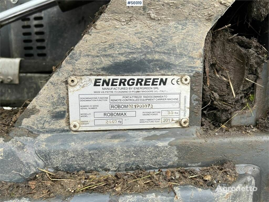Лесной мульчер Energreen RoboMAX with 3 differents aggregates: фото 16