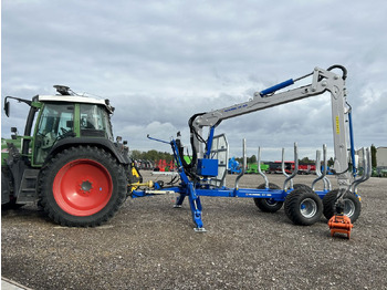 Scandic Rückewagen ST10D-SC83 13,5 to-8,50m Kran-ON-OFF - Лесной прицеп