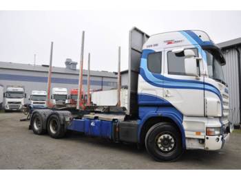 Scania R620 6X4 - Лесной прицеп