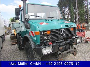 Малотоннажный грузовик c открытым кузовом Unimog U 1200 / 424 Zugmaschine