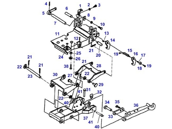 FENDT PICK UP TREKHAAK 800/900 - Навесное оборудование