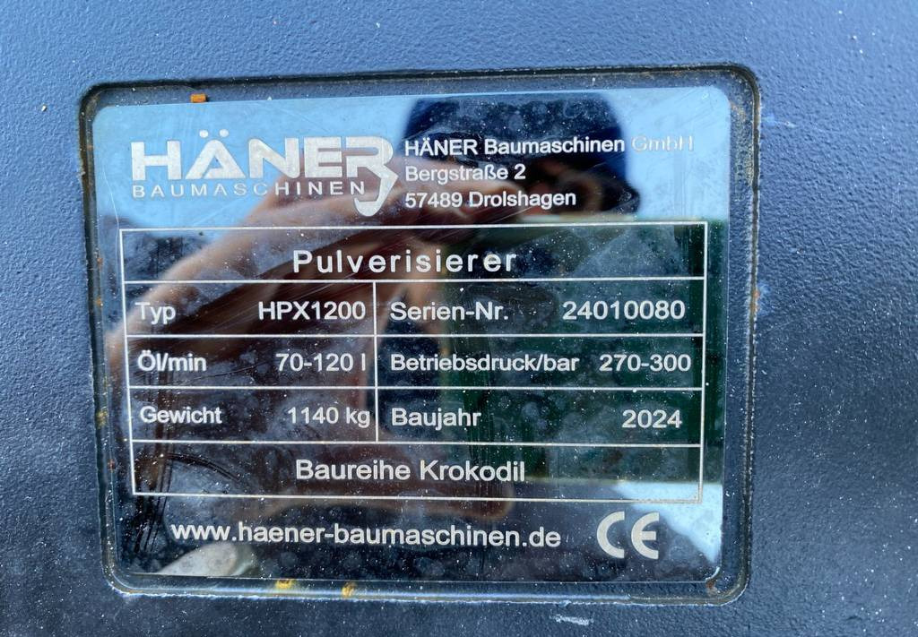Гидроножницы для Строительной техники Haener Häner HPX1200 Rotation Pulverizer Shear 12~: фото 10