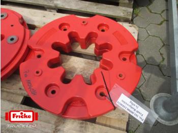 Fendt 2x 65kg Radgewichte - Противовес