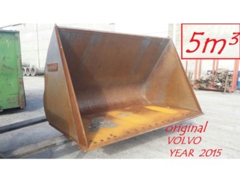 Ковш для погрузчика для Строительной техники Volvo 5M³ LOADER BUCKET - GODET - LAADBAK - SCHAUFFEL - VOLVO ORIGINAL: фото 1
