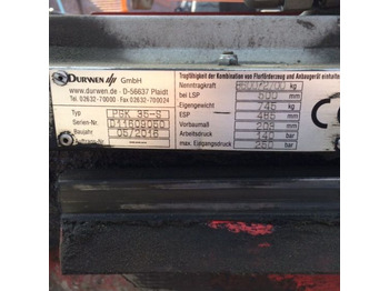 Durwen Fork Clamp with separate sideshift - Захват