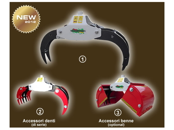 TECNOMECCANICA Pinza legna - tronchi - ramaglie - COMBY THLS30 - Захват