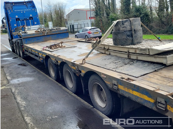 Низкорамный полуприцеп 2008 TSR Tri Axle Single Extending Stepframe Low Loader Trailer, Air Suspenision, Out Riggers, Clip on Ramps, Extending To 15m: фото 2
