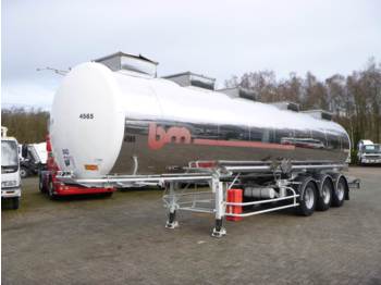 Полуприцеп-цистерна Для транспортировки химикатов BSLT Chemical tank inox 33 m3 / 1 comp: фото 1