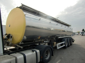 Полуприцеп-цистерна Для транспортировки пищевых продуктов Berger Lebensmittel Milch Auflieger 32000 Liter, 4 Kammern: фото 1