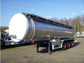 Полуприцеп-цистерна Для транспортировки химикатов Burg Chemical tank inox 30 m3 / 1 comp: фото 1