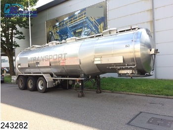 Полуприцеп-цистерна Burg Chemie 31000 Liter, 4 Compartments, Steel suspension, Isolated, 4 Bar: фото 1