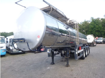 Полуприцеп-цистерна Для транспортировки пищевых продуктов Clayton Food tank inox 23.5 m3 / 1 comp: фото 1