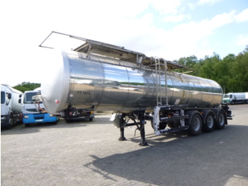 Полуприцеп-цистерна Для транспортировки пищевых продуктов Clayton Food tank inox 23.5 m3 / 1 comp + pump: фото 1