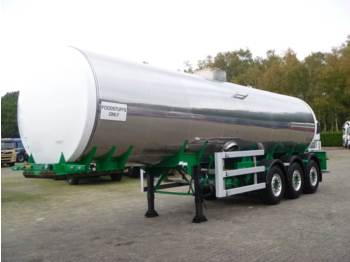 Полуприцеп-цистерна Для транспортировки пищевых продуктов Crossland Food tank inox 30 m3 / 1 comp: фото 1