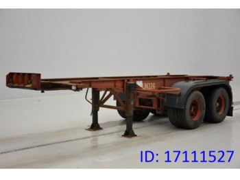 Полуприцеп-контейнеровоз/ Сменный кузов Fruehauf 20' SKELET: фото 1
