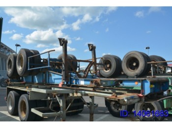 Полуприцеп-контейнеровоз/ Сменный кузов Fruehauf 20 ft - spring suspension: фото 1