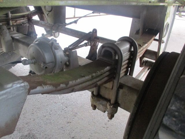 Полуприцеп бортовой/ Платформа Fruehauf platform - drum brakes/freins tambour: фото 4
