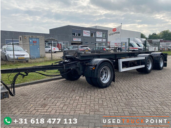 Полуприцеп-контейнеровоз/ Сменный кузов GS Meppel / AC-3000 / 3-Asser / Wide Spread / Lift Axle / NL Trailer: фото 1