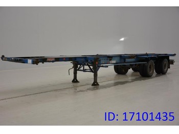 Полуприцеп-контейнеровоз/ Сменный кузов Groenewegen Skelet 20-30-40 ft: фото 1
